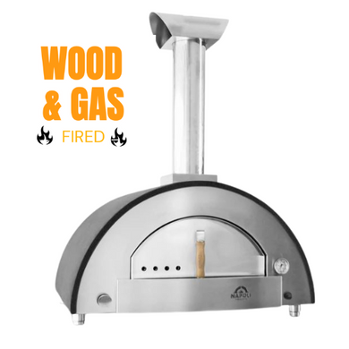 NAPOLI 650 Wood & Gas pizza oven - 2 pizza